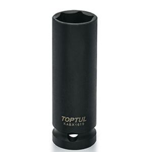 Chave de impacto de 1/2" hexagonal TOPTUL KABX1619