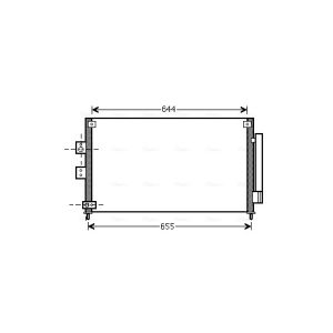 Kondensator, Klimaanlage AVA COOLING HD5227D