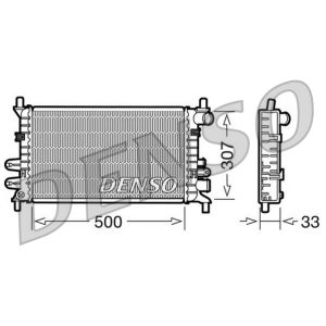 Arrefecedor do motor DENSO DRM10027
