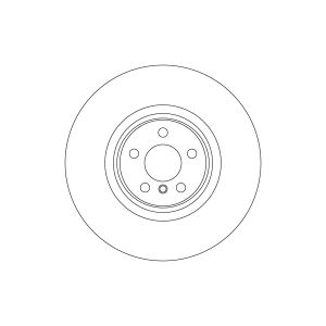 Disque de frein TRW SINGLE TRW DF6979S