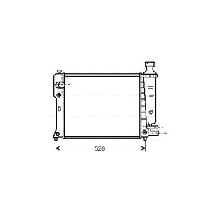 Arrefecedor do motor AVA COOLING PEA2092