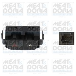 Warnblinkschalter MEAT & DORIA 23673