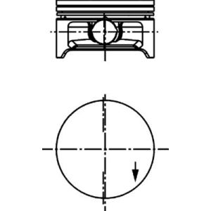 Pistão KOLBENSCHMIDT 40 632 620