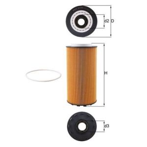 Oliefilter MAHLE OX1293D