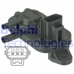 Sensor, Abgasdruck DELPHI DPS00010