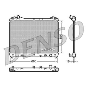 Arrefecedor do motor DENSO DRM47018