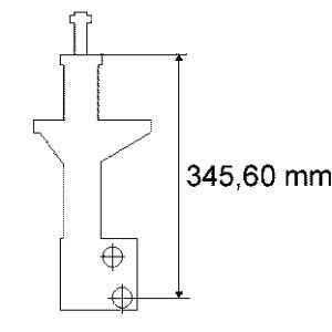 Amortecedor de choque SACHS 230 315