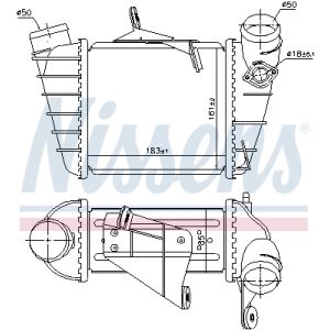 Intercooler NISSENS 961200