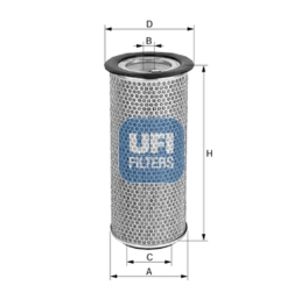 Filtro de ar UFI 27.971.00