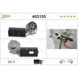 Motor, limpa para-brisas VALEO 403155