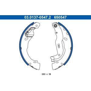 Mâchoire de frein ATE 03.0137-0547.2