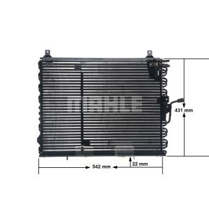 Condensador, aire acondicionado BEHR MAHLE AC 150 000S