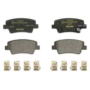 Conjunto de pastilhas de travão TEXTAR 2664201