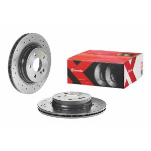 Bremsscheibe BREMBO 09.A760.1X, 1 Stück