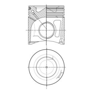 Pistão MAHLE 007 PI 00150 002