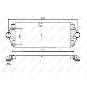 Intercooler NRF 30803