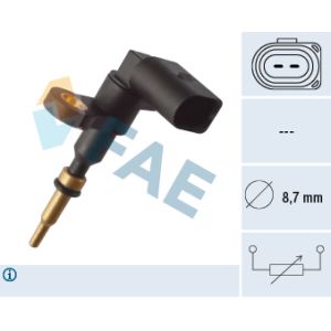 Capteur de température du liquide de refroidissement FAE 33895