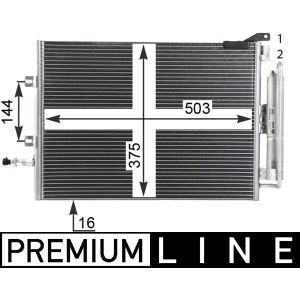 Condenseur (climatisation) MAHLE AC 721 000P