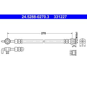 Remleiding ATE 24.5288-0270.3