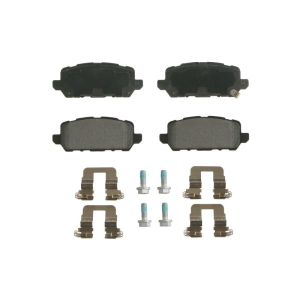 Conjunto de pastilhas de travão TEXTAR 2594701, atrás