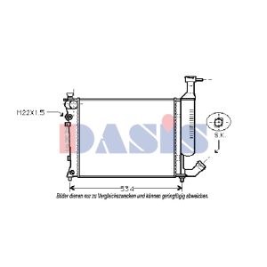 Motorkühler AKS DASIS 060014N