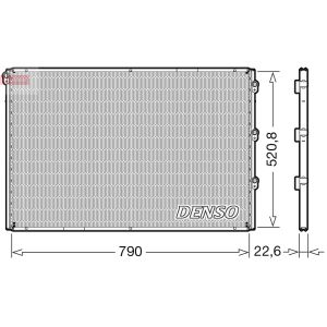 Condenseur (climatisation) DENSO DCN99079