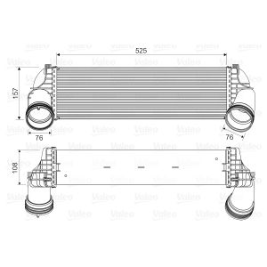 Intercooler VALEO 818562