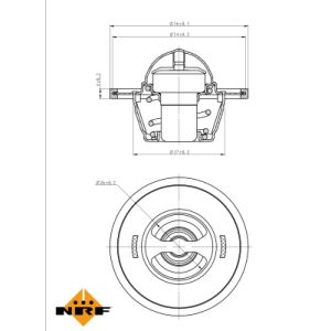 Thermostat, Kühlmittel NRF 725156