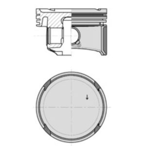 Pistone KOLBENSCHMIDT 40795610