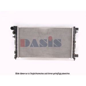 Radiador, arrefecimento do motor AKS DASIS 161230N