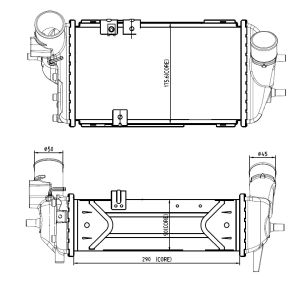 Intercooler NRF 309063