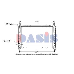 Motorkühler AKS DASIS 010009N