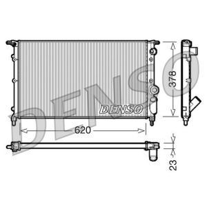 Moottorin jäähdytin DENSO DRM23022