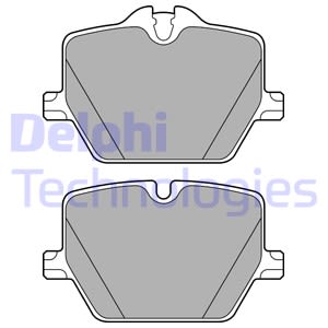 Bremsbelagsatz DELPHI LP3604, Hinten