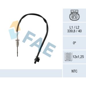 Abgastemperatursensor FAE 68621