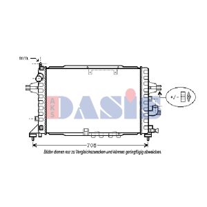 Motorkühler AKS DASIS 150064N