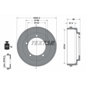 Remtrommel TEXTAR 94013200