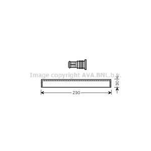 Droger, airconditioningsysteem AVA COOLING SUD074