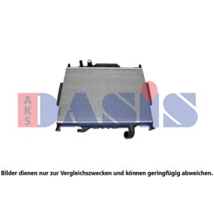 Radiateur moteur AKS DASIS 020072N