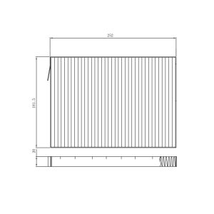 Cabinefilter FEBI BILSTEIN 174257