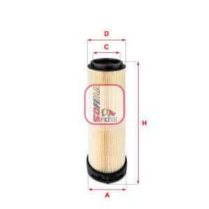 Filtro de ar SOFIMA S 7596 A