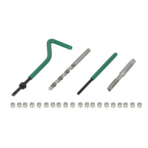 Conjunto para reparação e regeneração de roscas TOPTUL JGEW2402