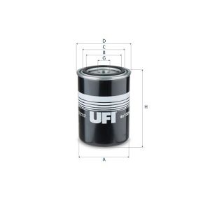 Filter, Arbeitshydraulik UFI 82.132.00