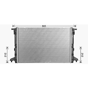 Arrefecedor do motor AVA COOLING AI2446