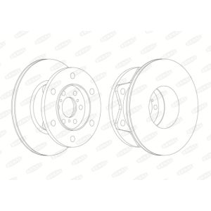 Bremsscheibe BERAL BCR274A