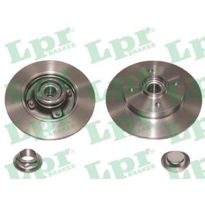 Disco de freno LPR C1036PCA
