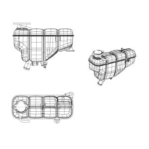 Tasaussäiliö, jäähdytysneste EASY FIT NRF 454037