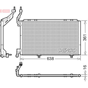 A/C-kondensor DENSO DCN10039