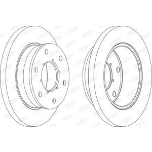Disque de frein BERAL BCR343A