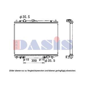Motorkühler AKS DASIS 140675N